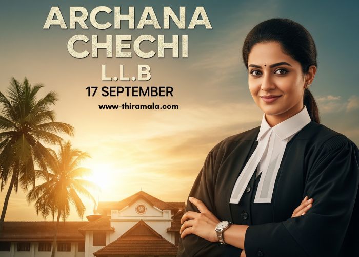 അർച്ചനചേച്ചി L.L.B 17 September